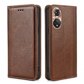 Folio Cover Huawei Nova 9 Custodia in pelle Stile Vintage In Pelle