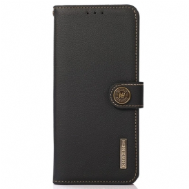 Folio Cover Huawei Nova 9 Khazneh Rfid In Vera Pelle