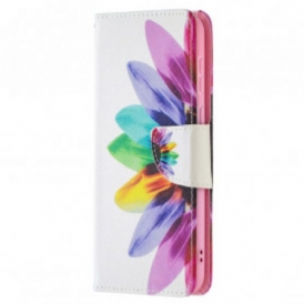 Folio Cover Huawei P50 Fiore Dell'acquerello