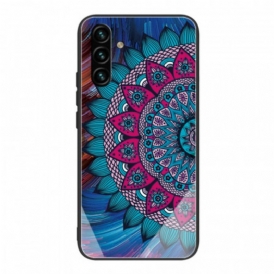 Cover Samsung Galaxy A13 5G / A04s Mandala In Vetro Temperato