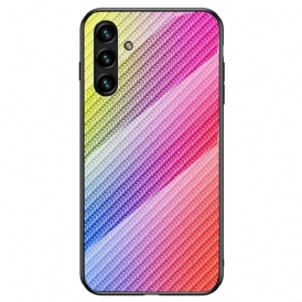 Cover Samsung Galaxy A13 5G / A04s Vetro Temperato In Fibra Di Carbonio