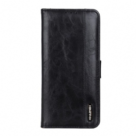 Custodia in pelle Samsung Galaxy A13 5G / A04s Khazneh Eleganza In Pelle