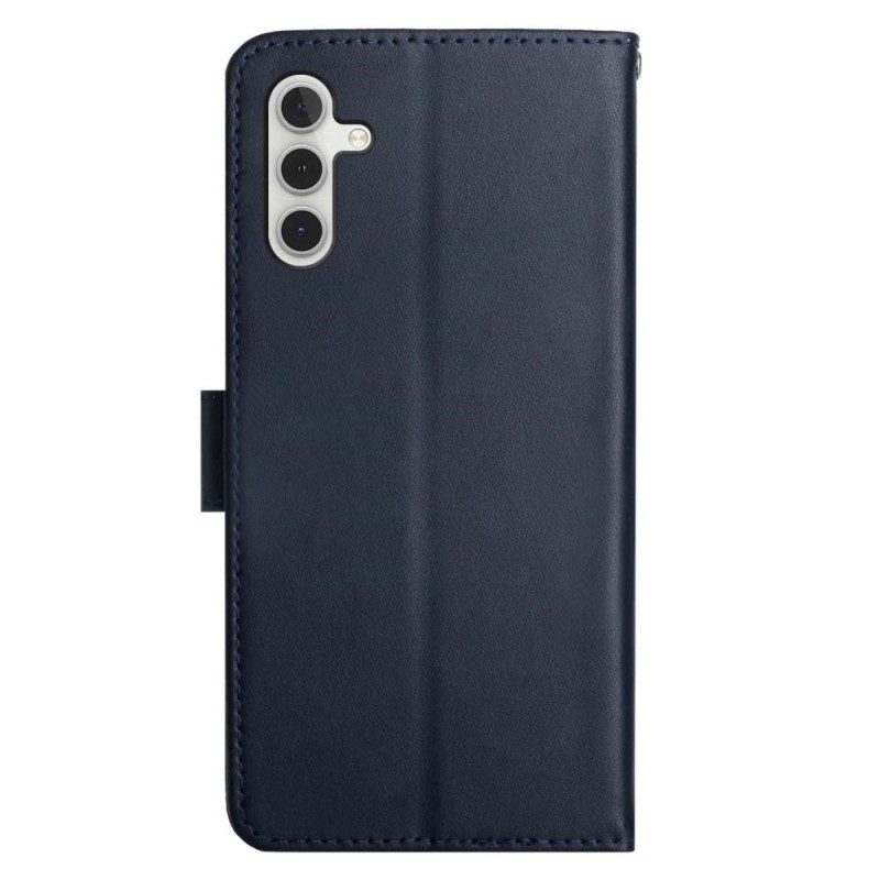 Custodia in pelle Samsung Galaxy A13 5G / A04s Vera Pelle Nappa