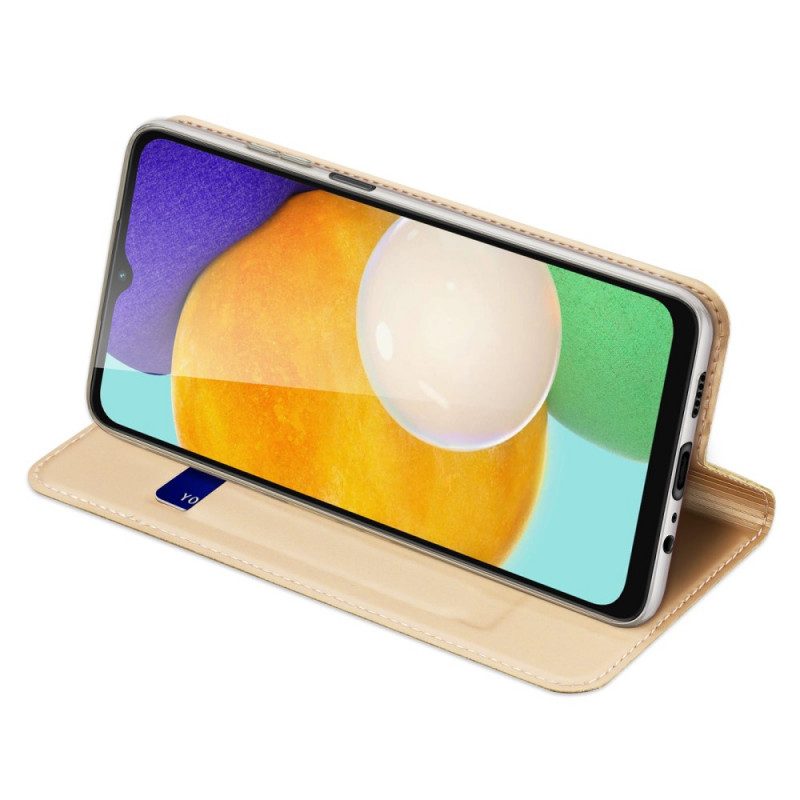 Folio Cover Samsung Galaxy A13 5G / A04s Custodia in pelle Pelle Pro Dux Ducis