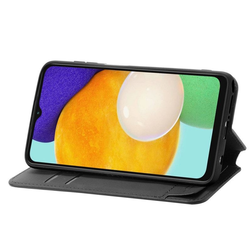 Folio Cover Samsung Galaxy A13 5G / A04s Custodia in pelle Progettazione Caseneo Rfid