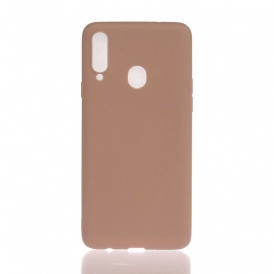 Cover Samsung Galaxy A20s Colori Caramelle In Silicone Flessibile