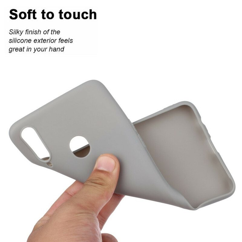 Cover Samsung Galaxy A20s Colori Caramelle In Silicone Flessibile
