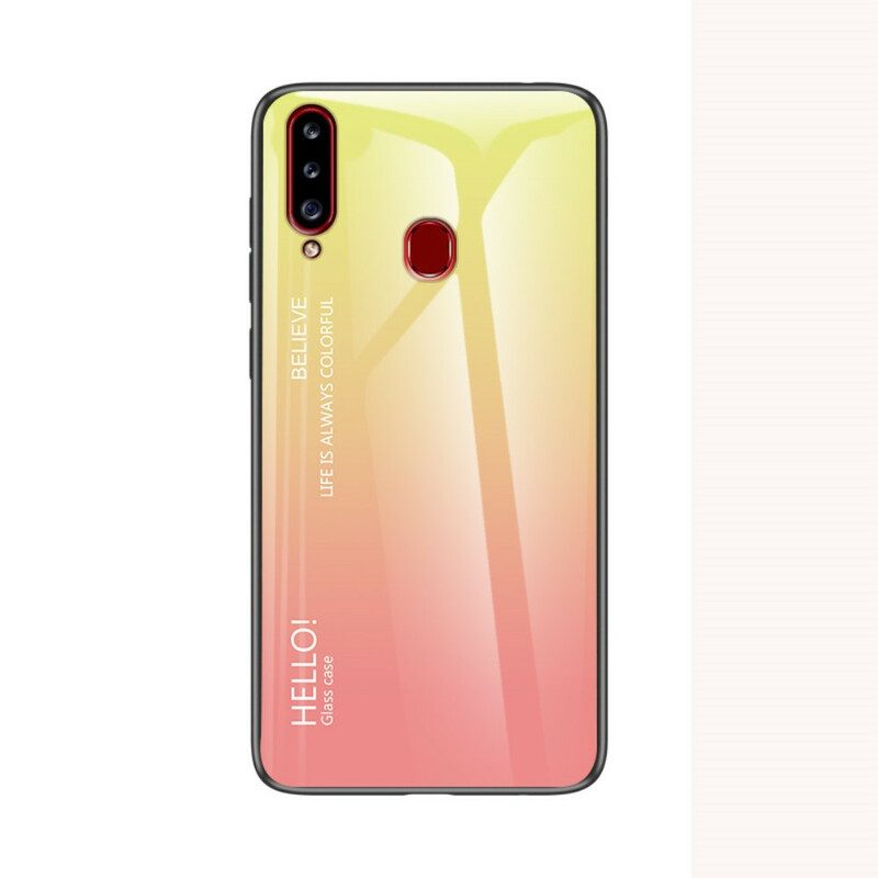 Cover Samsung Galaxy A20s Vetro Temperato Ciao