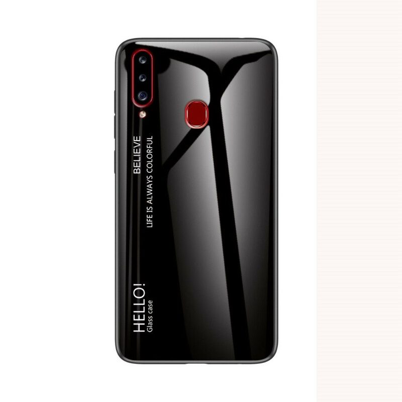 Cover Samsung Galaxy A20s Vetro Temperato Ciao