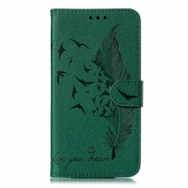 Custodia in pelle Samsung Galaxy A20s Ecopelle Vivi Il Tuo Sogno