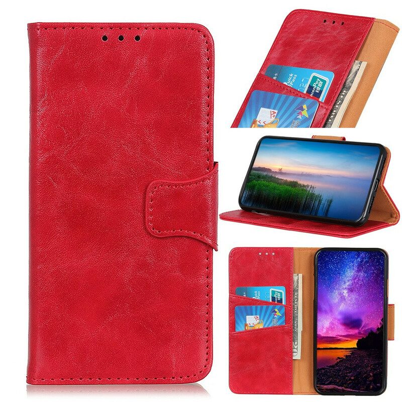 Custodia in pelle Samsung Galaxy A20s Folio Cover Lembo Magnetico A Doppia Faccia
