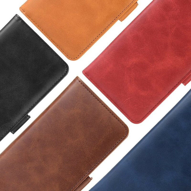 Folio Cover Samsung Galaxy A20s Custodia in pelle Doppio Lembo