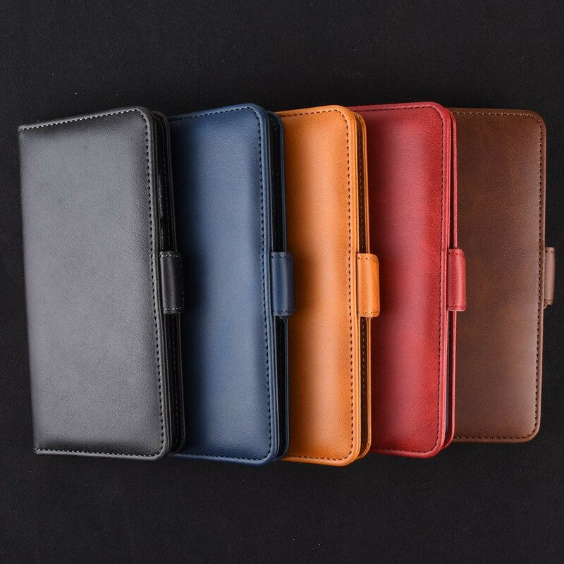 Folio Cover Samsung Galaxy A20s Custodia in pelle Doppio Lembo