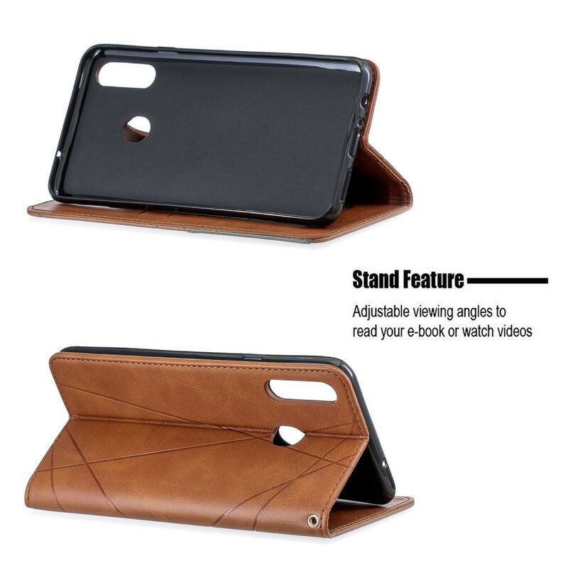 Folio Cover Samsung Galaxy A20s Custodia in pelle Stile D'artista