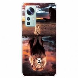 Cover Xiaomi 12 Pro Cucciolo Di Sogno In Silicone