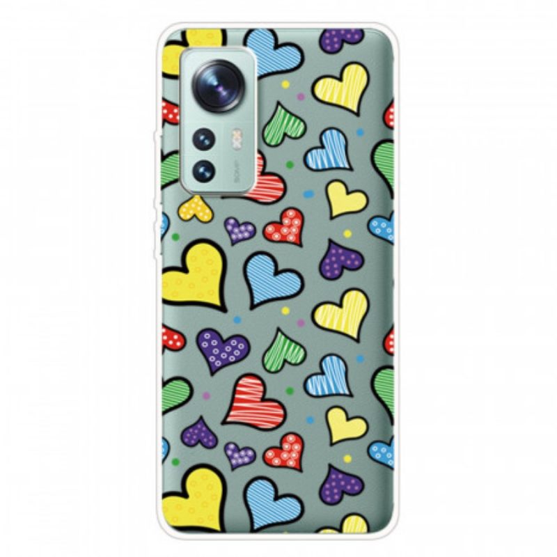Cover Xiaomi 12 Pro Cuori