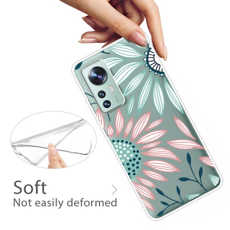 Cover Xiaomi 12 Pro Fiore In Silicone