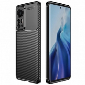 Cover Xiaomi 12 Pro Struttura Flessibile In Fibra Di Carbonio