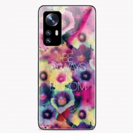 Cover Xiaomi 12 Pro Vetro Temperato Sii Sempre In Fiore