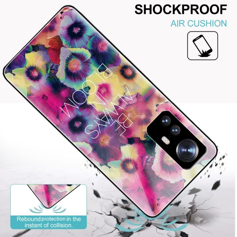 Cover Xiaomi 12 Pro Vetro Temperato Sii Sempre In Fiore