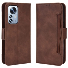 Custodia in pelle Xiaomi 12 Pro Classe Premier Multi-carta
