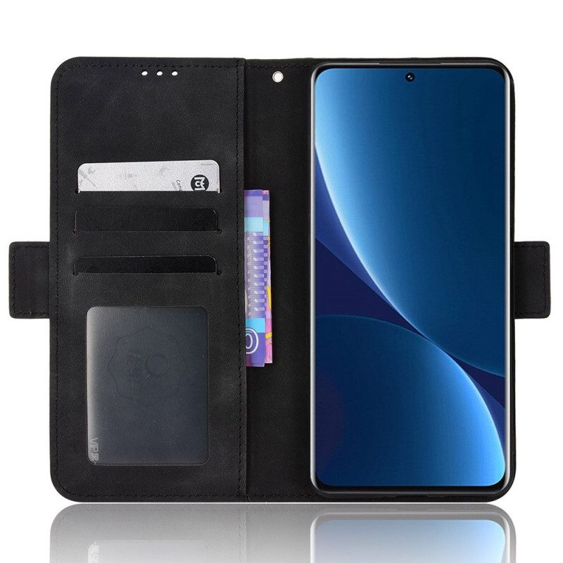 Custodia in pelle Xiaomi 12 Pro Classe Premier Multi-carta