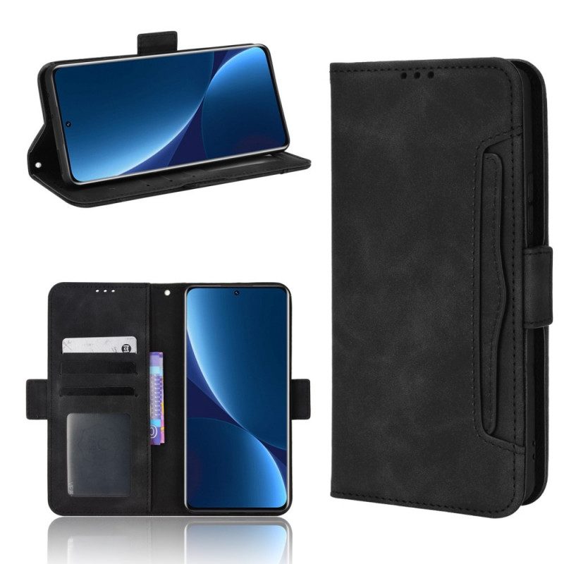 Custodia in pelle Xiaomi 12 Pro Classe Premier Multi-carta