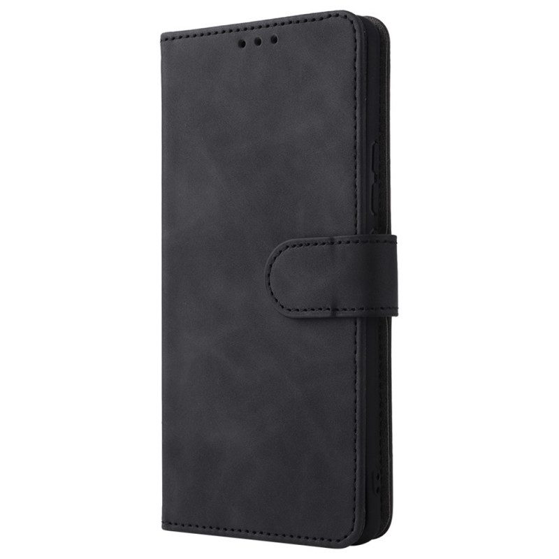 Custodia in pelle Xiaomi 12 Pro Strappy Skin-touch