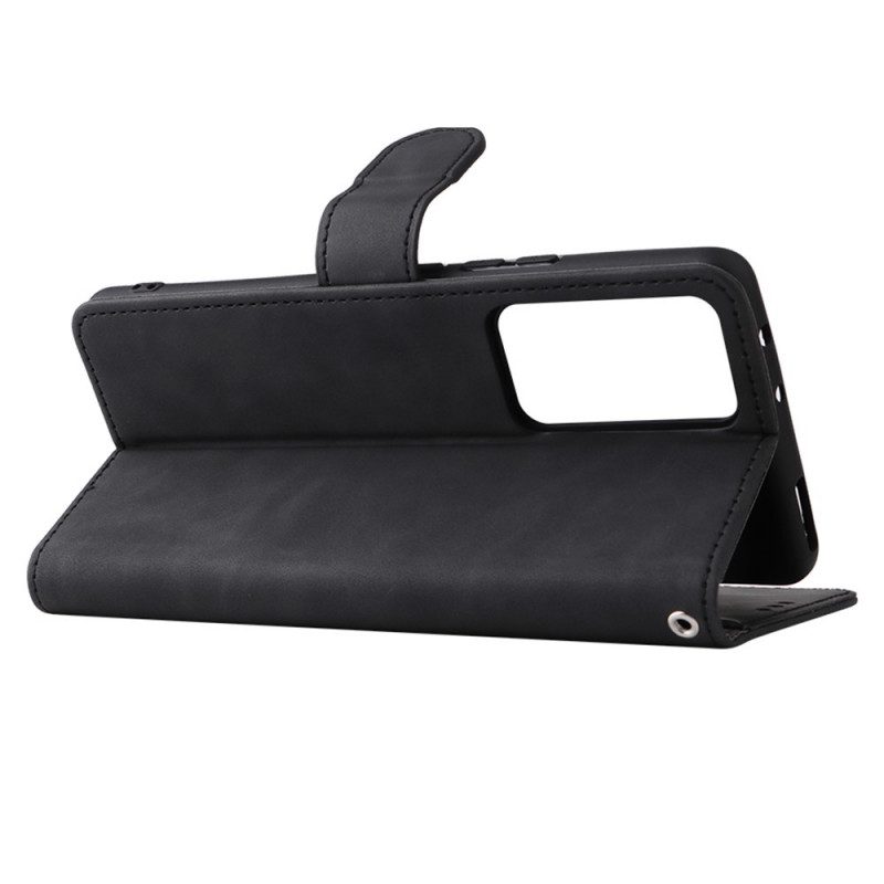 Custodia in pelle Xiaomi 12 Pro Strappy Skin-touch