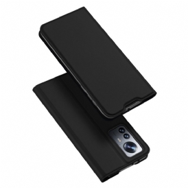 Folio Cover Xiaomi 12 Pro Custodia in pelle Pelle Pro Dux Ducis