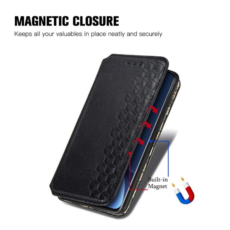 Folio Cover Xiaomi 12 Pro Custodia in pelle Modello 3d