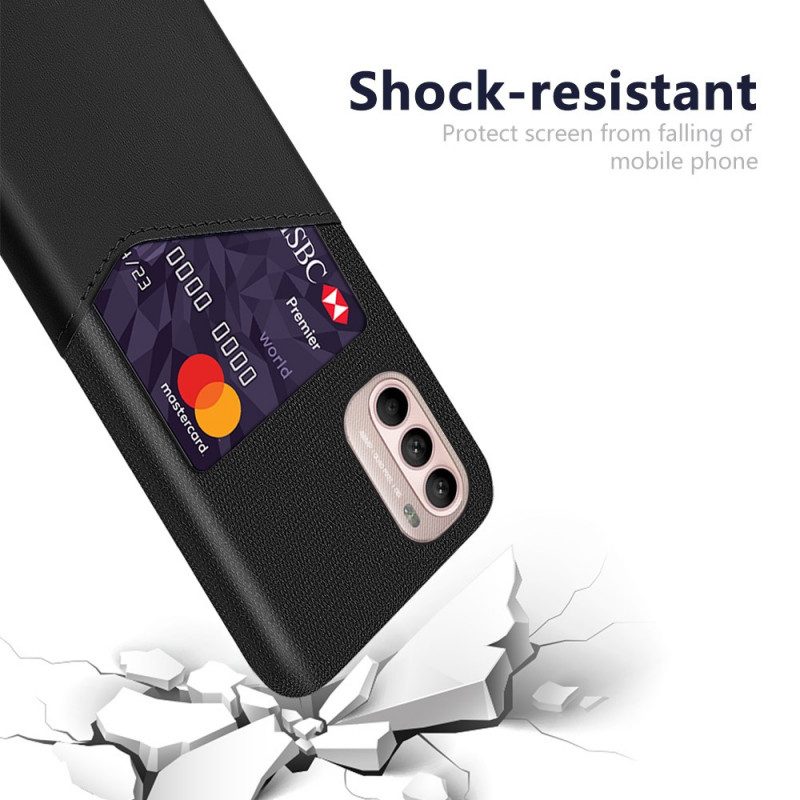 Cover Moto G41 / G31 Titolare Della Carta Ksq