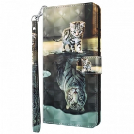 Custodia in pelle Moto G41 / G31 Ernesto La Tigre