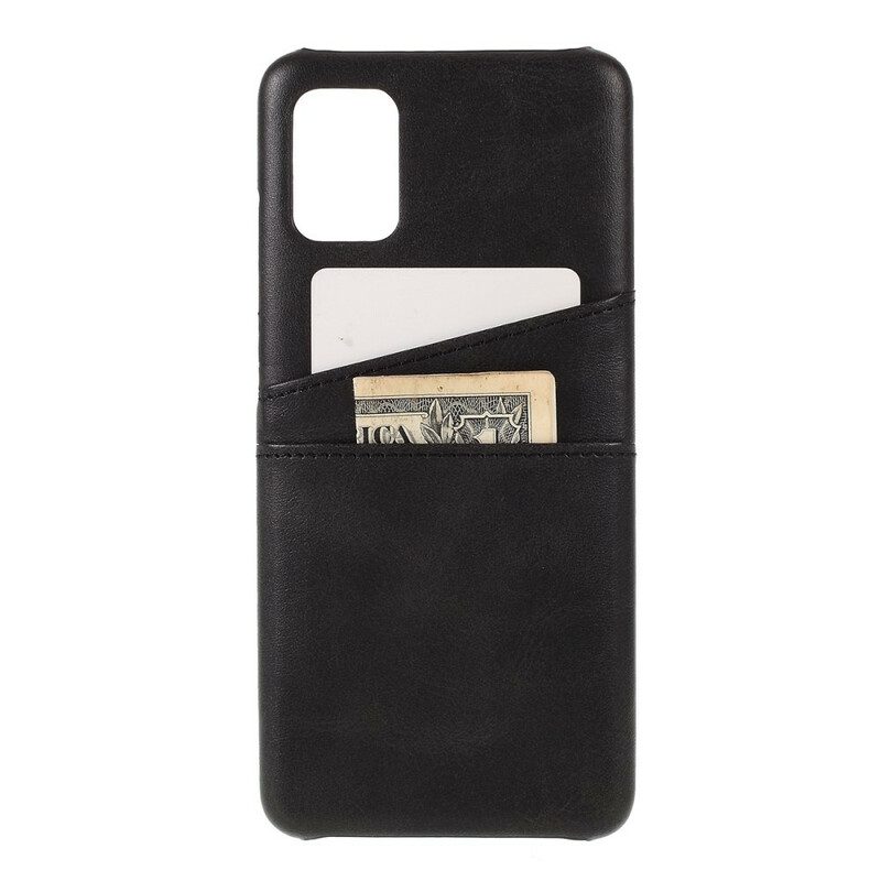 Cover Samsung Galaxy A51 Doppio Titolare Della Carta