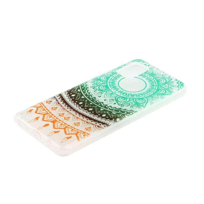 Cover Samsung Galaxy A51 Mandala Colorato Scuro Senza Soluzione Di Continuità