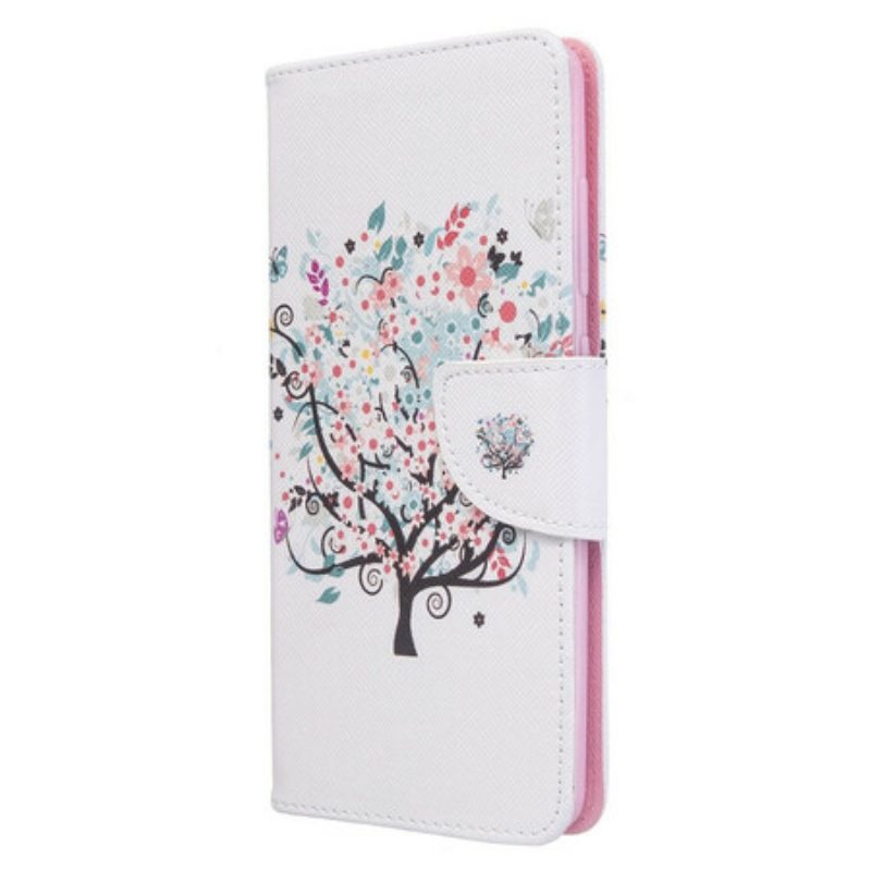 Folio Cover Samsung Galaxy A51 Albero Fiorito