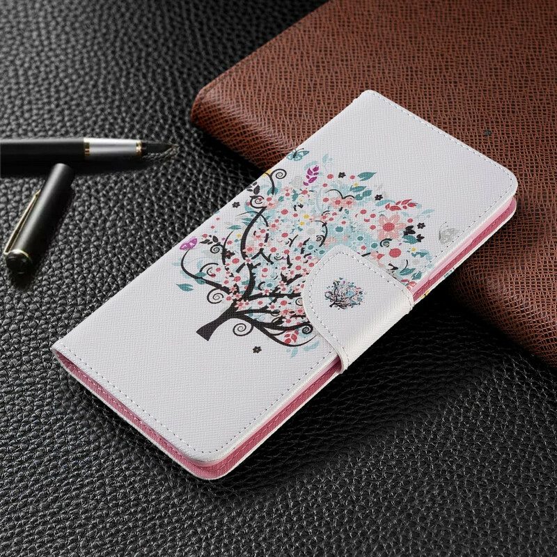 Folio Cover Samsung Galaxy A51 Albero Fiorito
