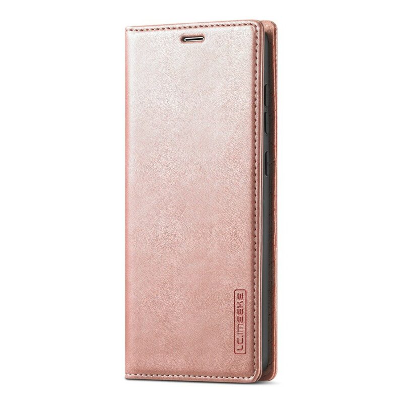 Folio Cover Samsung Galaxy A51 Custodia in pelle Lc.imeeke Effetto Pelle