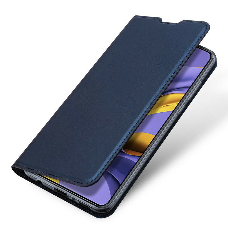 Folio Cover Samsung Galaxy A51 Custodia in pelle Pelle Pro Dux Ducis