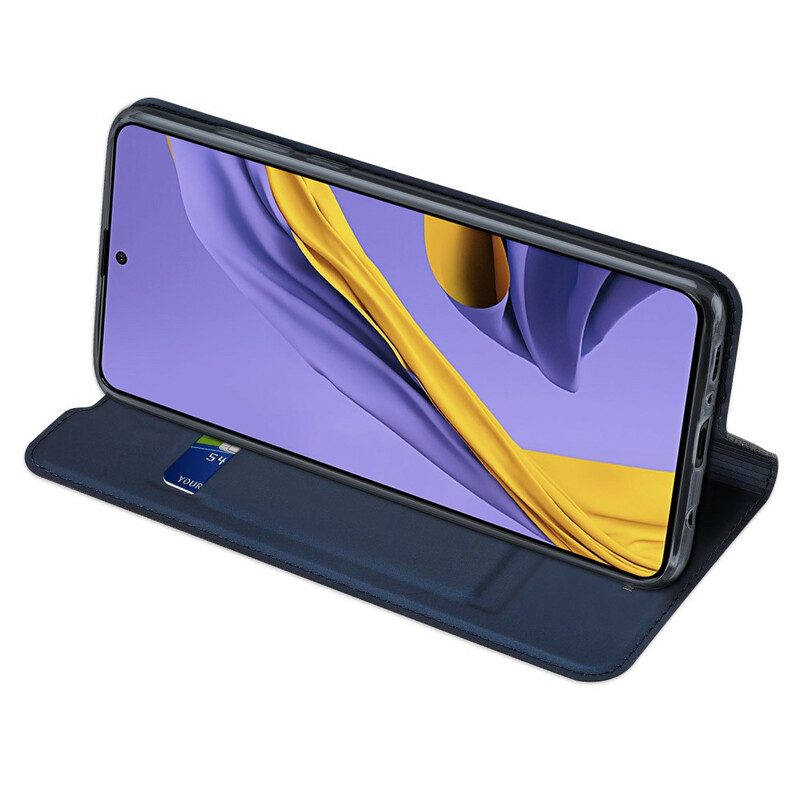 Folio Cover Samsung Galaxy A51 Custodia in pelle Pelle Pro Dux Ducis