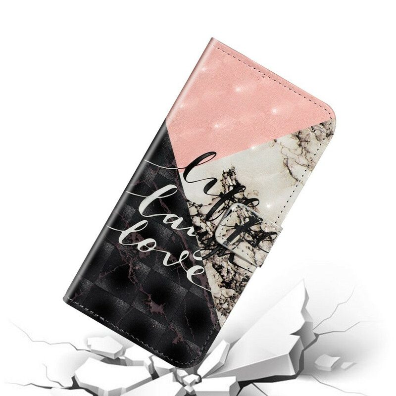 Folio Cover Samsung Galaxy A51 Vita Ridere Amore