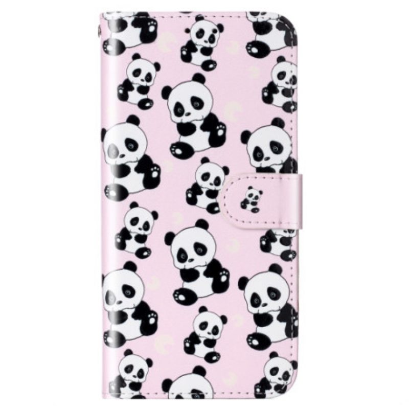 Custodia A Portafoglio Google Pixel 7A Perizoma Panda
