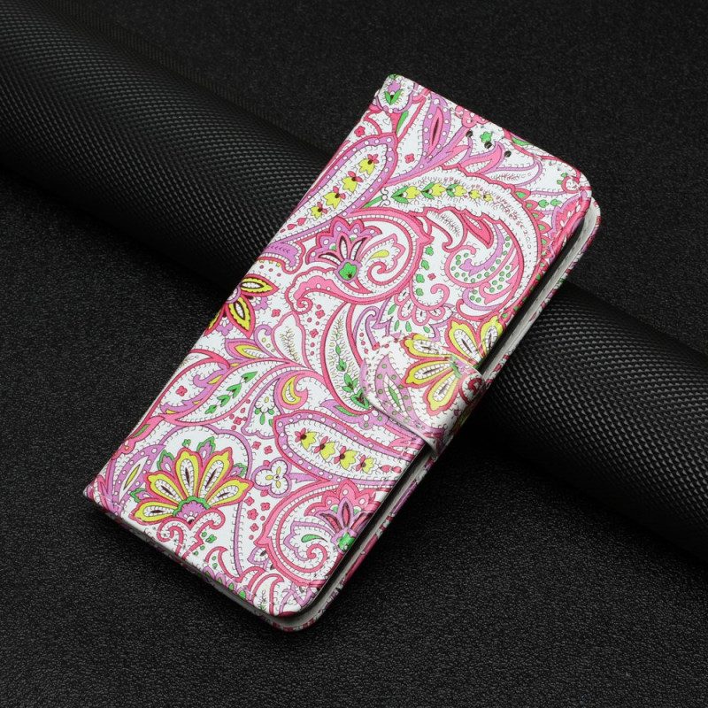 Custodia in pelle Google Pixel 7A Modello Con Cinturino