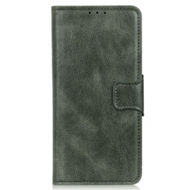 Folio Cover Google Pixel 7A Chiusura In Pelle Stile Reversibile