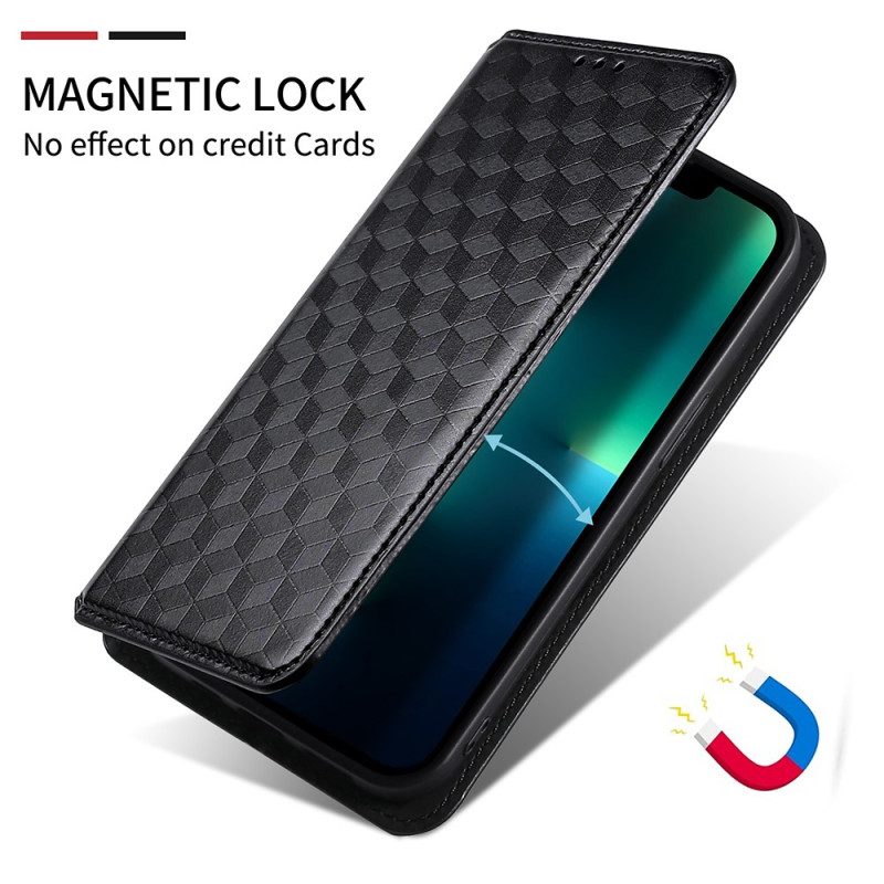 Folio Cover Google Pixel 7A Custodia in pelle Modello 3d