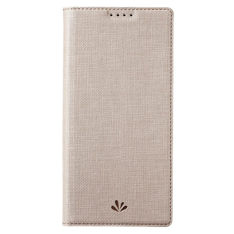 Folio Cover Google Pixel 7A Custodia in pelle Serie Vili Dmx Testurizzata