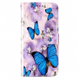 Folio Cover Google Pixel 7A Farfalle Perizoma Colorate