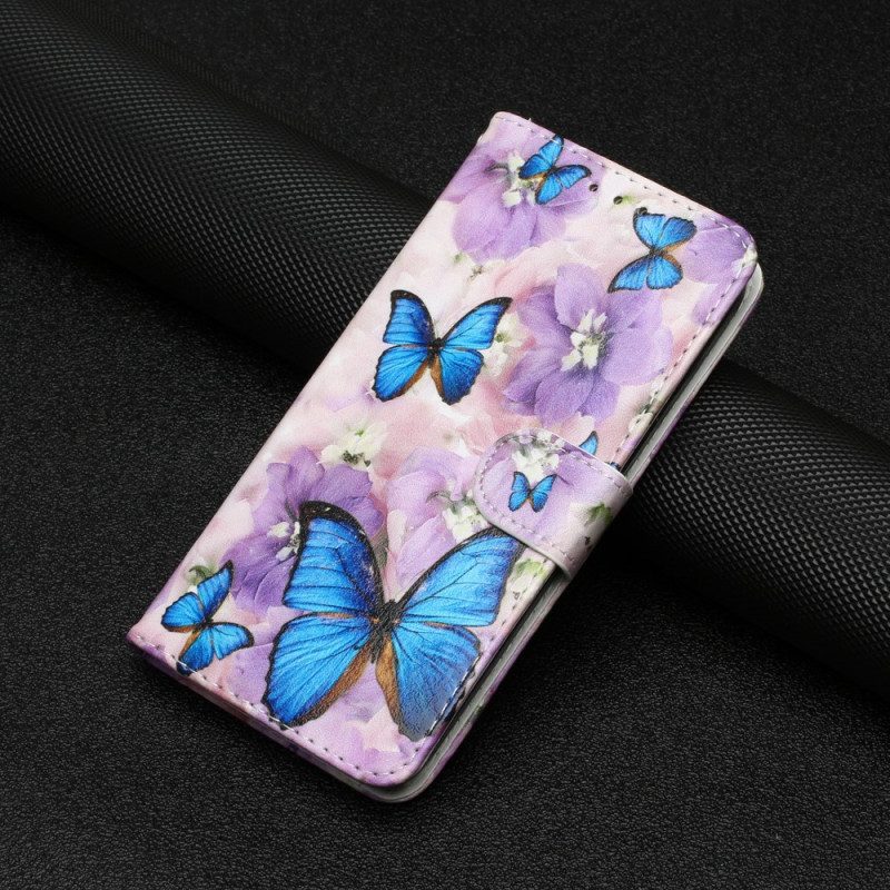 Folio Cover Google Pixel 7A Farfalle Perizoma Colorate