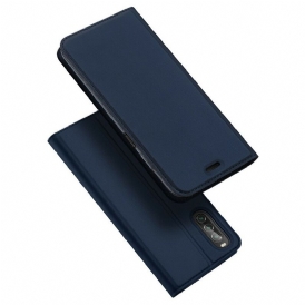 Folio Cover Sony Xperia 10 II Custodia in pelle Pelle Pro Dux Ducis