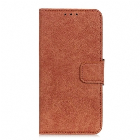 Folio Cover Sony Xperia 10 II Ecopelle Litchi Business